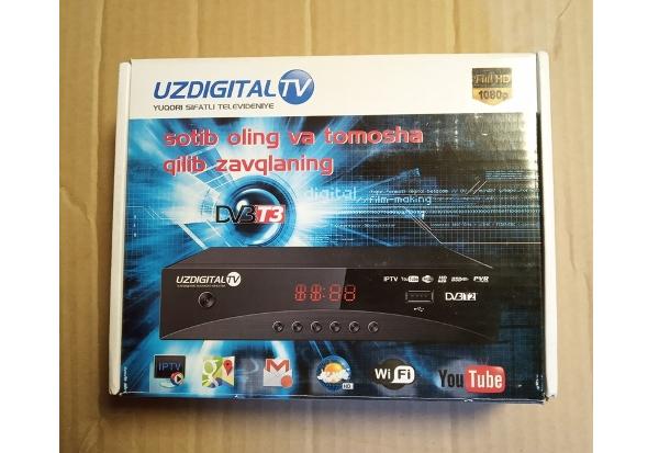 UZDIGITAL T3 DVB-T2 Цифровий ефірний T2 тюнер INTERNET PVR FTA приймач з фунціями медіаплеєра 2USB металевий корпус